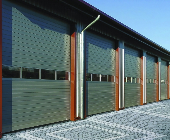 Промышленные ворота в Северской