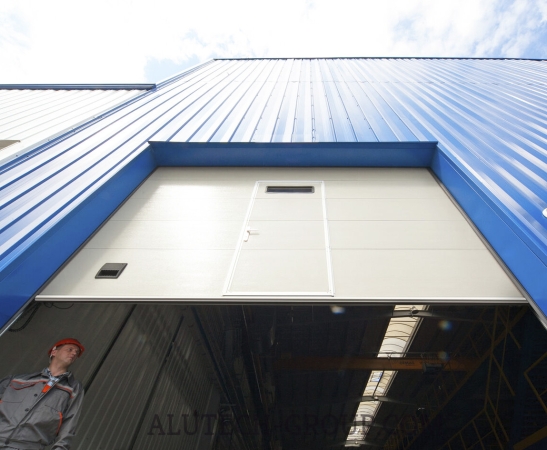 Промышленные ворота Алютех Protrend в Северской