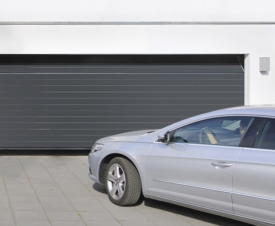 Секционные гаражные ворота в Северской