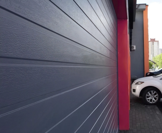 Ворота из сэндвич-панелей в Северской