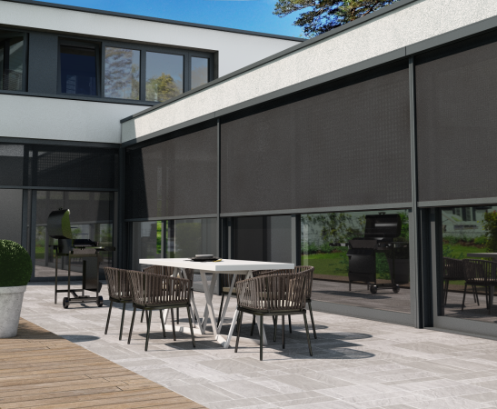 Внешняя солнцезащита помещений в Северской