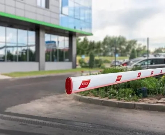 Установка автоматического шлагбаума в Северской