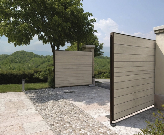 Въездные ворота в Северской